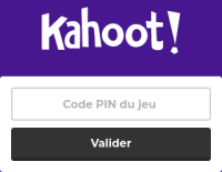 Kahoot ! - Accès en ligne